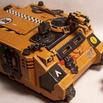 Imperial Fists Razorback by sealancer