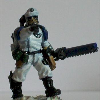 Imperial Guard Sergeant by Get to the chopper!
