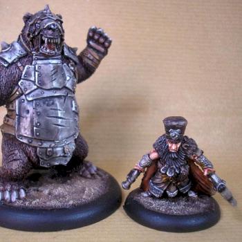 Brun Cragback & Lug, Rhulic Lesser Warlock by Lobster