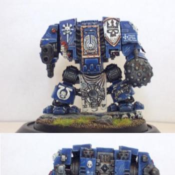 Ultramarine Dreadnought by sammyjack76