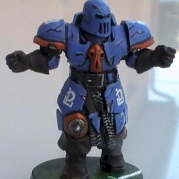 Blood-Bowl chaos lineman by Dob