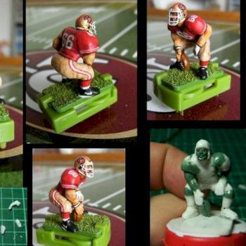 Miniature football pro football 2009 offensive center by footballdim