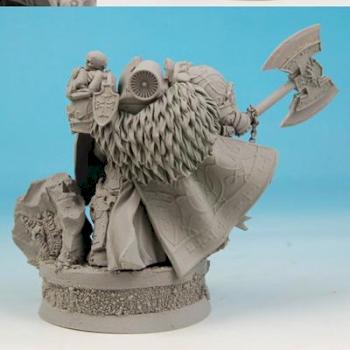 28mm / 30mm SF Templar Knight conversion / sculpture by Scibor