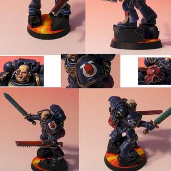 Doublesword Ultramarine Sergeant by FiloSganga