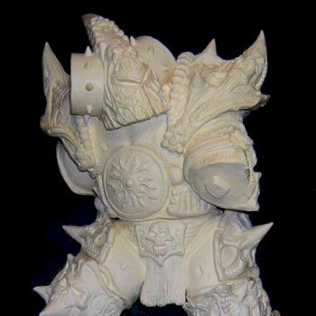 giant chaos warrior resin titan by hagness