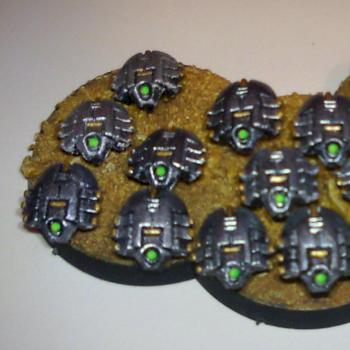 Necron Scarab Swarm by Horrid Mischief