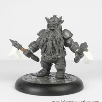 Raging Dwarf - 24 mm by Lafeenoirecreations