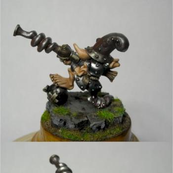 El gobbo col fucile (Goblin with long gun) by Micheluzzo