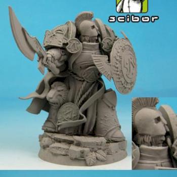 28mm / 30mm SF Spartan Leonidas conversion / sculpture by Scibor