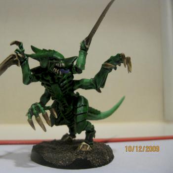 tyranid warrior by eby