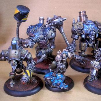Magnus the Traitor's Battlegroup for Warmachine by Lobster