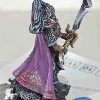 Dark elf executioner (back) (gd uk 09 youngbloods finalist) by TheMasque