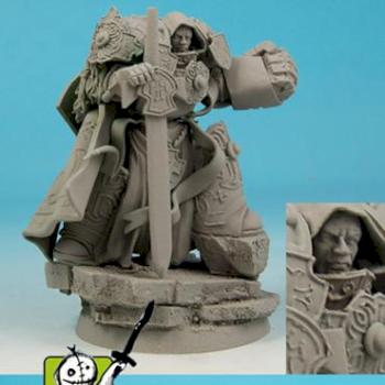 28mm / 30mm SF Templar Knight conversion / sculpture by Scibor