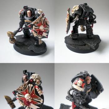 Black Templars Terminator by matrim