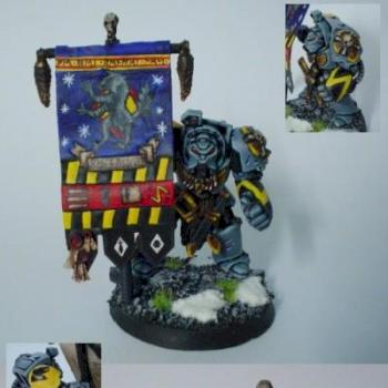 Space Wolves Standard Bearer by Zuzu