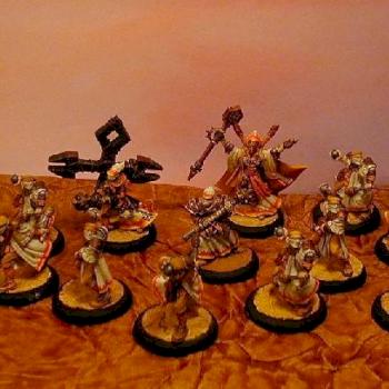 Warmachine, Severious and the Zealots by Altropos