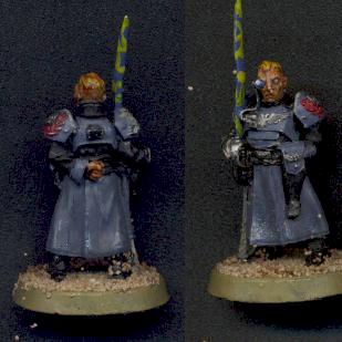 Imperial Guard Officer by Inflammable Chicken