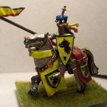 Bretoner Ritter mit Wildschweinhelm by Lastrami