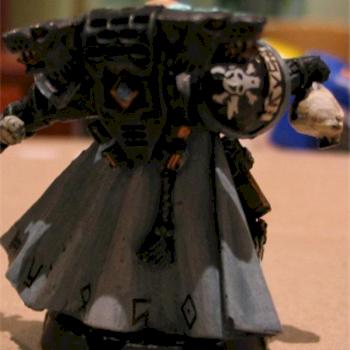 Wolf Guard Battle Leader Back by daviddurie