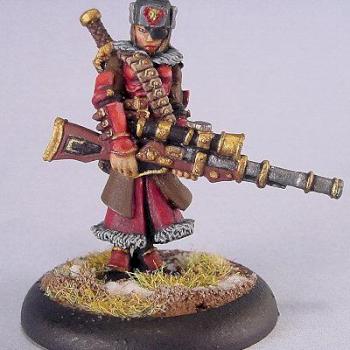 Khador Kapitan Widow Maker by Lurch