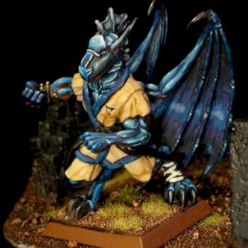 Joren - Half Dragon Monk by Fixer
