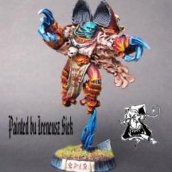 Chaos Space Marine Lord on Jump Pack. by IRKUCK
