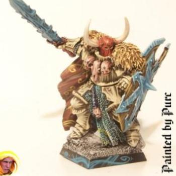 Archaon on foot by Purc