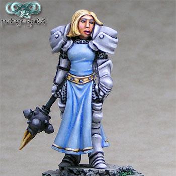 Daniera Madise, Cleric of Morrow by Corvus