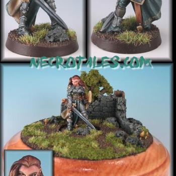 Reaper Female Justicar by EArkham