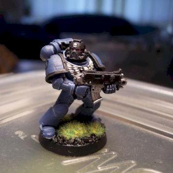 Sharingan Space Marine by VashZero