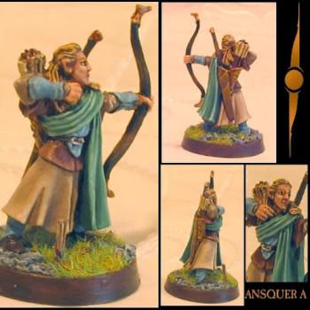 Elve archer lothlorien (elfe) LOTR by ansquer