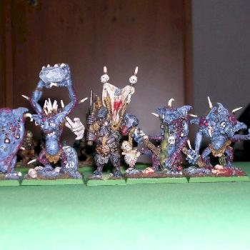 Chaos Trolls and Wargor by Kurvrath