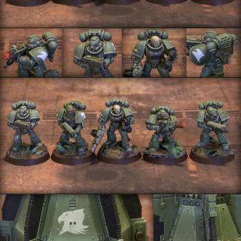 Space Marines Raptors Tactical Squad by Runic