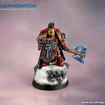 Blood Angels Chapter Master by DEN of IMAGINATION