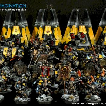 Space Wolves Army by DEN of IMAGINATION