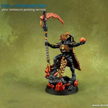 Necron Overlord! by DEN of IMAGINATION