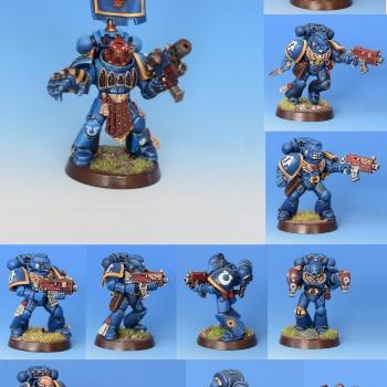 Ultramarines Tactical Squad Solinus by ctran