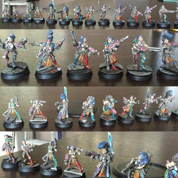 Necromunda Escher gang by mousefilter