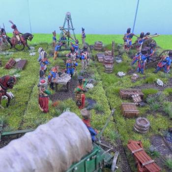 28mm Naploeonic French Artillery Battery - Client Commission by avalonindustries2040