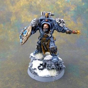 Arjack Rockfist Space Wolves by malinek28
