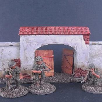 28mm Warlord Games WW2 US Marines by avalonindustries2040