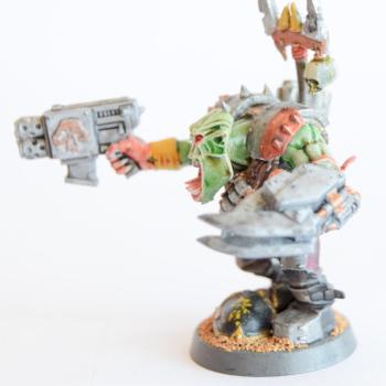 Ork Slugga Boyz Nob by dadgad