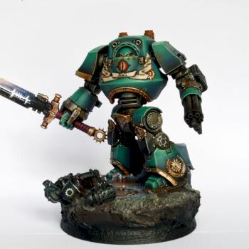 Sons of Horus Contemptor Dreadnought by banzai1000