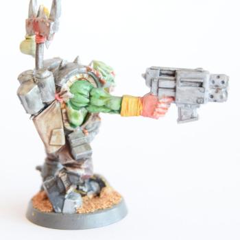 Ork Slugga Boyz Nob by dadgad