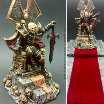 Skeleton King by pintandoconnando