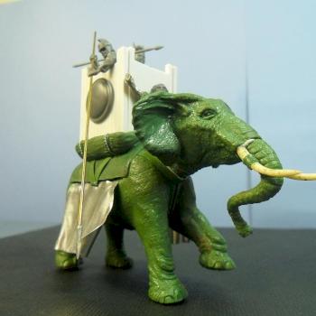 28mm Master Sculpt Greens Elephants by avalonindustries2040