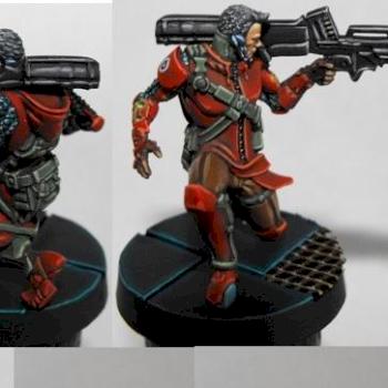 Infinity, Aleph Teucer, Agêma Warrant Officer (Feuerbach) by bajdur