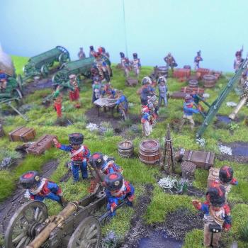 28mm Naploeonic French Artillery Battery - Client Commission by avalonindustries2040