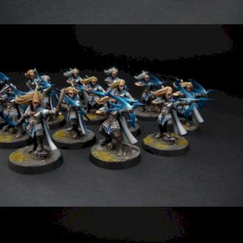 High Elf Sisters of Avelorn by SavageDPainting