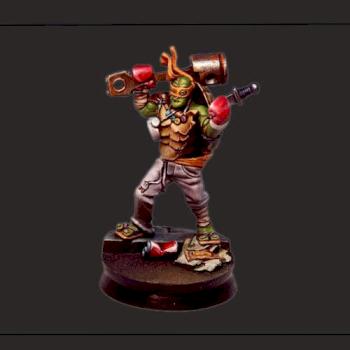 Punkapocalyptic: Middle Aged Mutard Wasteland Turtle by Bad Roll Games